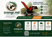 Servicii profesionale de tocare crengi la domiciliu in Chișinău și suburbii.Măruntire rapida, curățare terenuri și chirie tocătoare profesionale.
